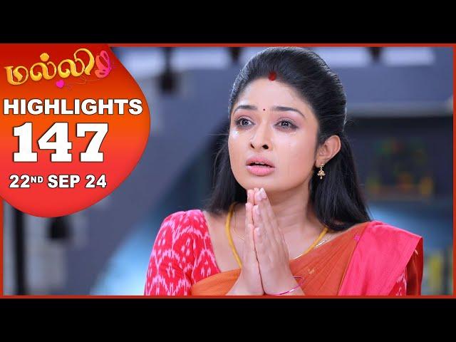 Malli Serial | EP 147 Highlights | 22nd Sep 2024 | Nikitha | Vijay | Saregama TV Shows Tamil