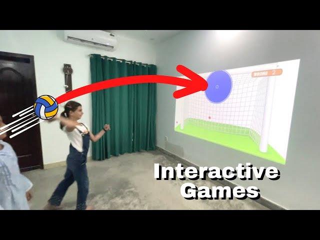 Interactive Games using Computer Vision