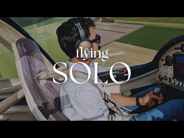 Solo Flight - Private Pilot Training at Lelystad Airport | Aquila A210 | ATC Audio