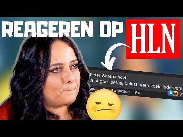 REAGEREN OP HLN REACTIES OVER ONS!