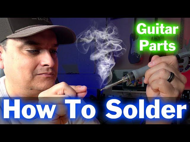 How To Solder Guitar Pots, Caps, And Wire