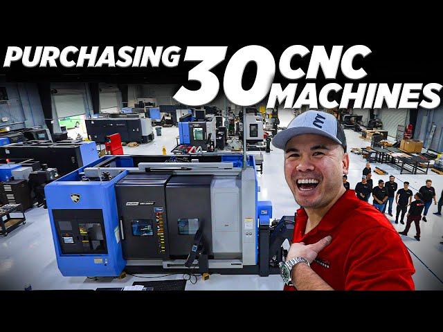 CNC Job Shop buys 30 DN Solutions Machines During Economic Downturn