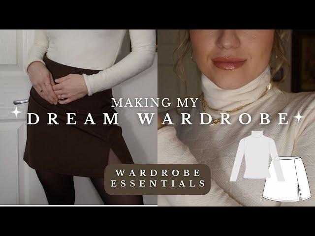 Sewing My Dream Wardrobe (3 Wardrobe Essentials in 3 Days)