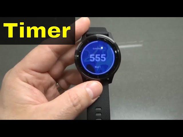 How To Stop Timer On Garmin Vivoactive 4-Easy Tutorial