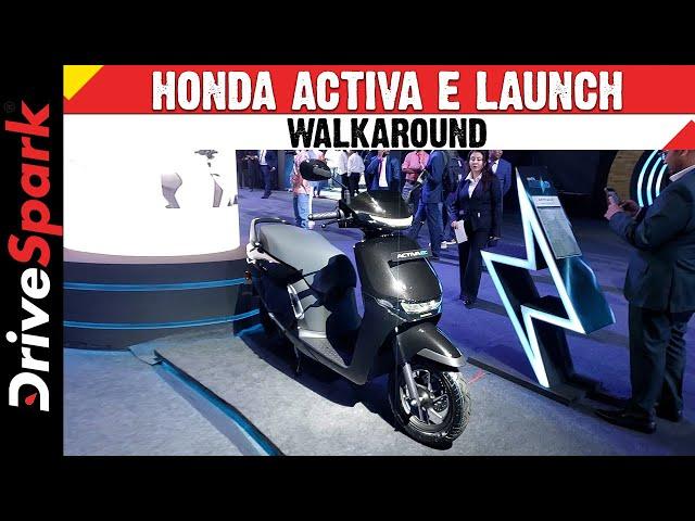 Honda Activa e: Walkaround Video | Specs & Features | Variants | Battery Swap Tech | Vedant Jouhari