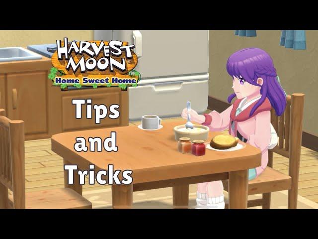 Beginner Tips and Tricks for Harvest Moon Home Sweet Home!