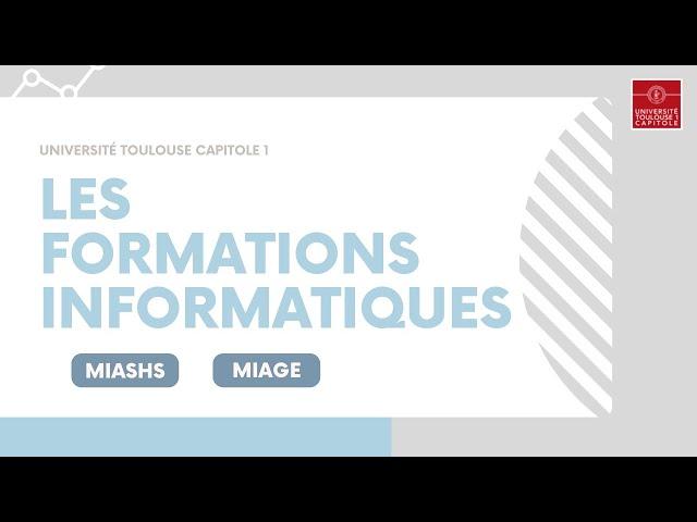 Les formations informatiques à l'UT1