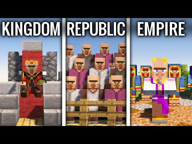 History of VILLAGERS in MINECRAFT | Short Documentary