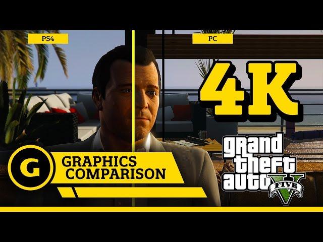 GTA V Graphics Comparison (PC/PS4/X1)
