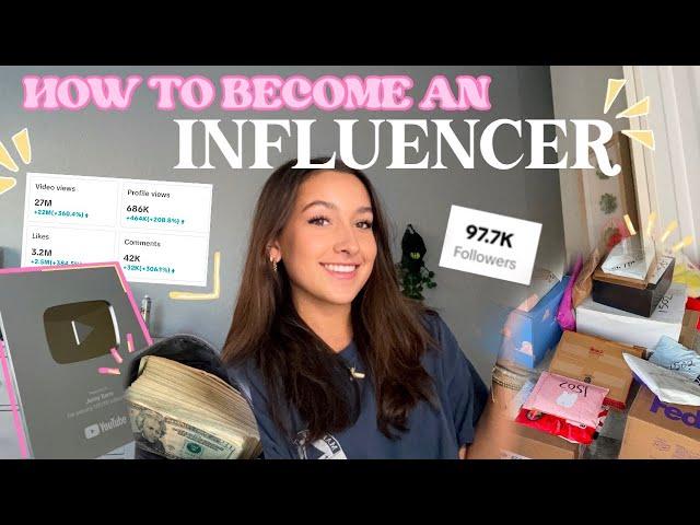 The ULTIMATE guide to becoming an influencer in 2024 | What no one is telling you....