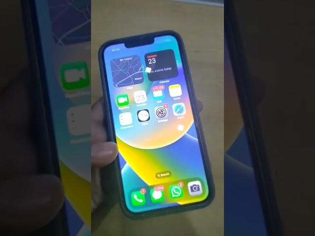 iphone 13 dynamic island trick  #shorts #dynamicisland  #apple #iphone13