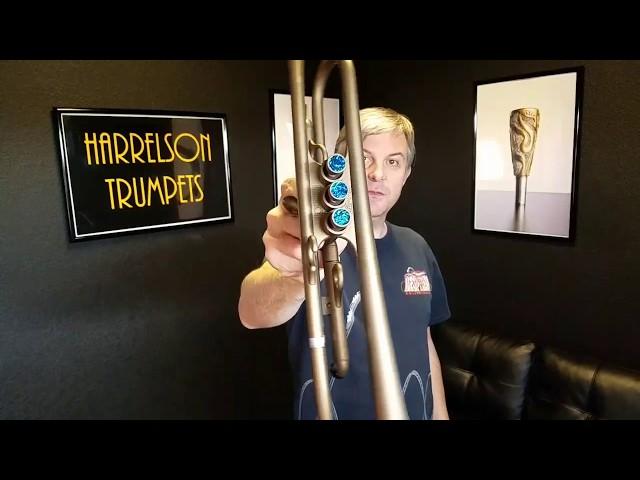 Harrelson VPS Summit Leadpipe 2, Bell 1X Dichroic Finger Buttons & Acoustic Armour