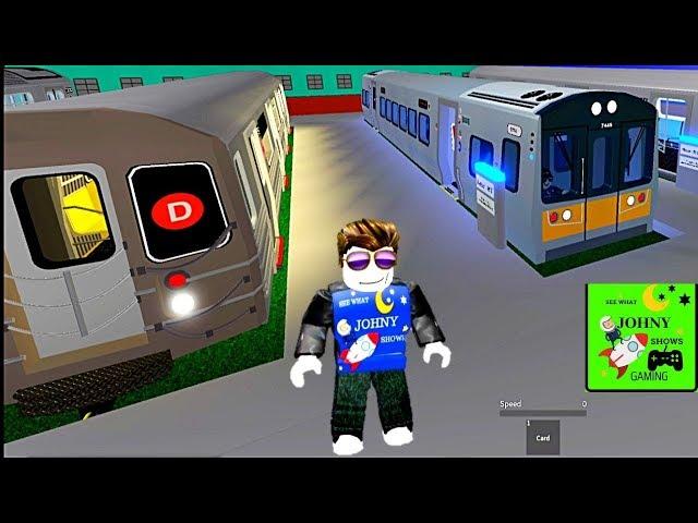 Johny Shows Roblox Transit City 2 With MTA Trains & MTA Bus