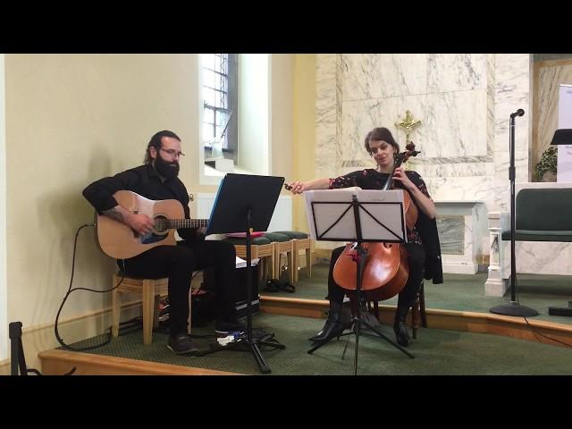 'Annie's Song' - Cello & Guitar (The HoneyVoom Duo)