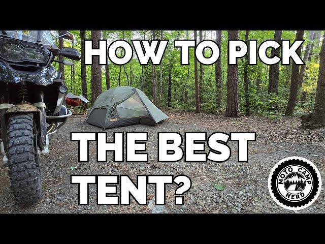 How To Choose A Tent For MotoCamping