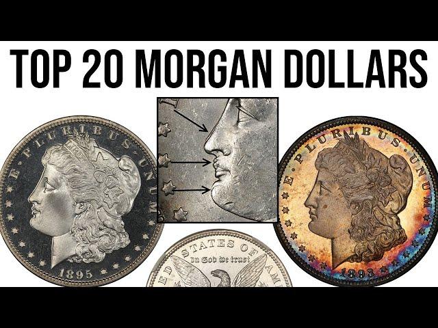 Top 20 Most Valuable Morgan Dollars ($2,000,000+) - Key Dates, Varieties, Errors, and Rarities