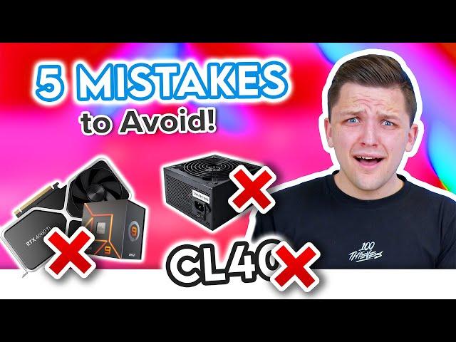 5 Mistakes to AVOID When Building a Gaming PC in 2024! 