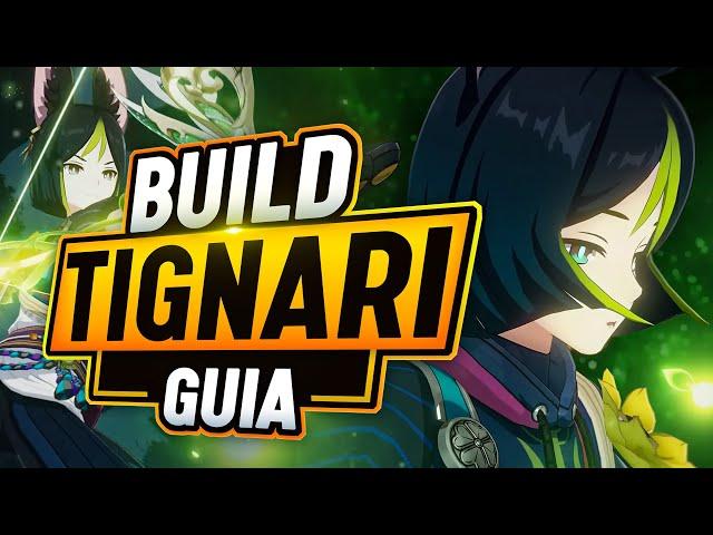 La GUIA DEFINITIVA de TIGNARI - Build Tignari DPS CARRY - Genshin Impact