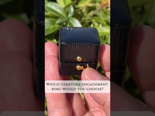 Jewelryay-New arrivals.Which gemstone engagement ring would you choose? |1-5|#engagementring