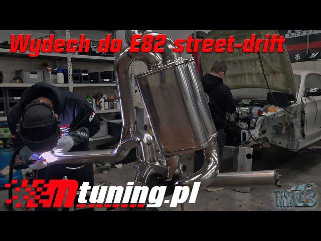 Sportowy wydech do E82 street- drift