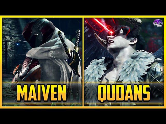 T8 v1.08 ▰ Maiven (Raven) VS Qudans (Devil Jin) !【Tekken 8】 Ranked Set