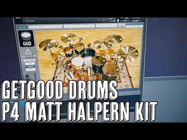 GetGood Drums P4 Matt Halpern Kit - Demo