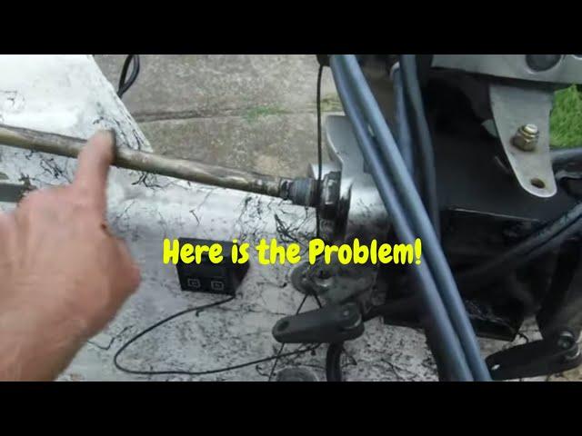 Boat Steering Fix