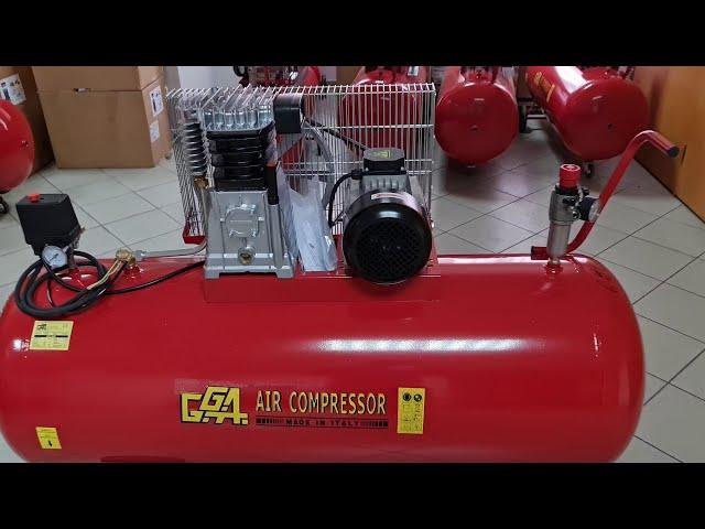 air compressor gga 4hp 68010 270 λίτρα  380Volt