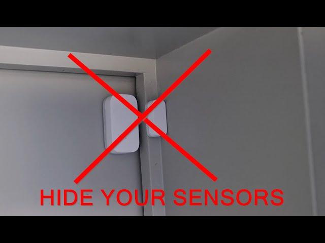 How to hide your Zigbee door sensors!