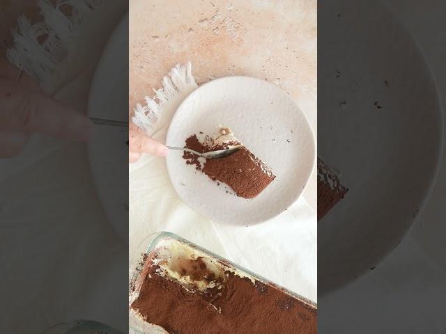 Tiramisu we made in Italy went we were teenagers #tiramisu #recipe #easyrecipe #dessert