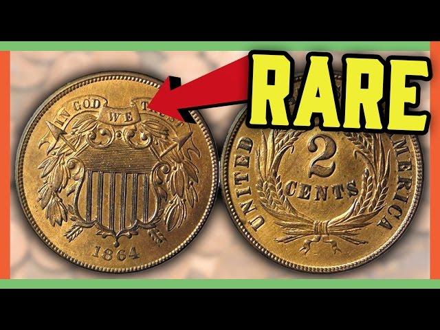 RARE 2 CENT COINS WORTH MONEY - TWO CENT PENNIES TO LOOK FOR!!