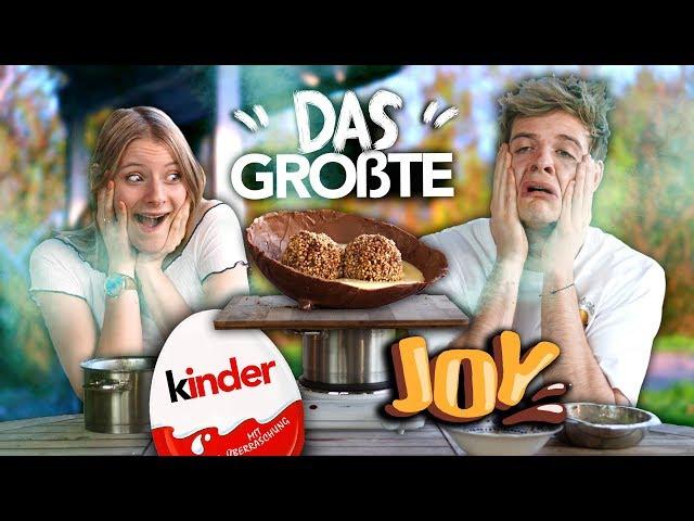 THE BIGGEST KINDER JOY IN THE WORLD - Emy's Backstübchen | Joey's Jungle