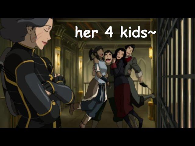 proof that lin beifong is actually a mom