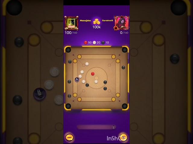 Carrom board games gaming  indirect player  manoj