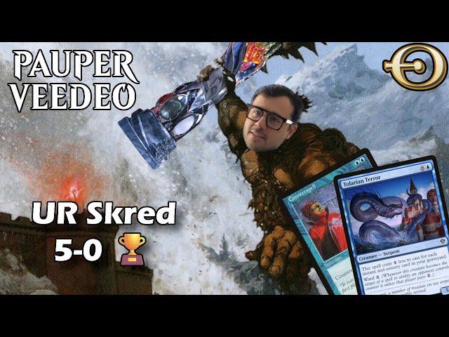 5-0  with The Best deck in Pauper: UR Skred | Pauper | MTGO