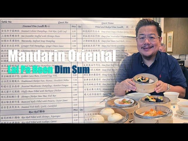 Mandarin Oriental KL Lai Po Heen Dim Sum Promotion