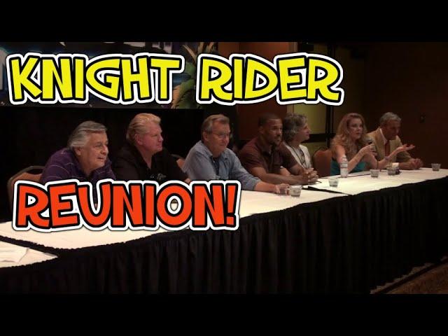 Knight Rider Reunion Q&A! Peter Parros, Rebecca Holden, Michael Scheffe and MORE!