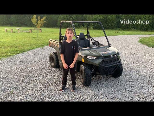 2021 Polaris Ranger 150 kid review