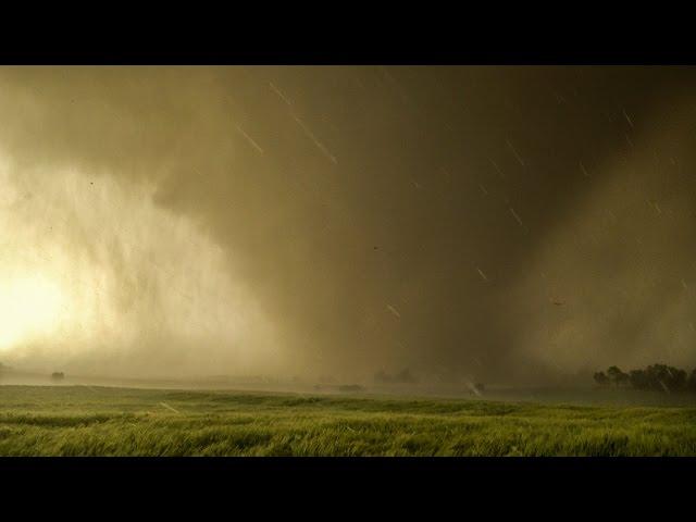 TOO CLOSE TO EF4 TORNADO - Inside Debris Cloud in 4K