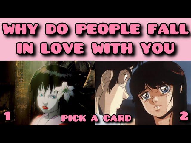 WHY DO PEOPLE FALL IN LOVE WITH YOU  PICK A CARD #alllsigns #tarot #pickacard #love