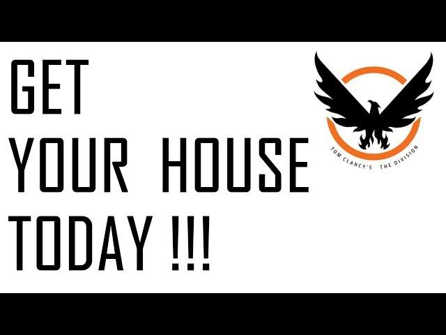 How to get House - exotic weapons - Tom Clancy's The Division 1,8 guide