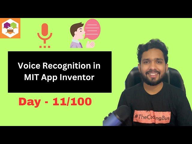 How to use Voice Recognition and Sound in MIT App Inventor | 11/100 #mitappinventor2 #mitapp