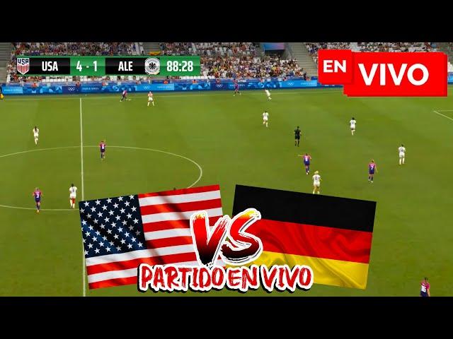  ESTADOS UNIDOS VS ALEMANIA EN VIVO Y EN DIRECTO / JUEGOS OLÍMPICOS #PARIS2024 USA VS GERMANY LIVE