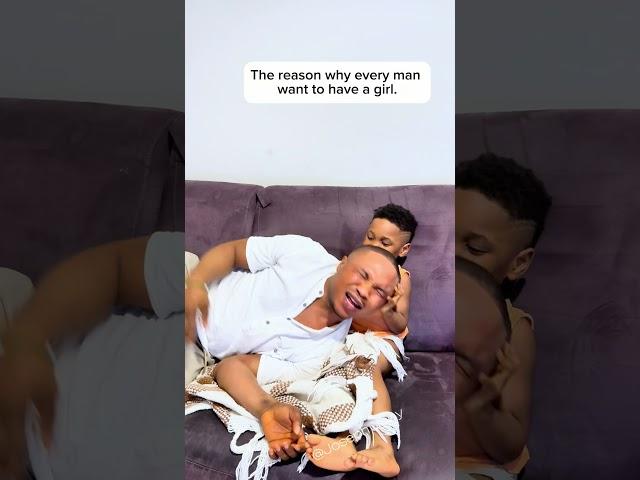 The reason why every man want to have a girl. #trending #funny #comedy #shorts