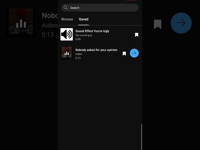 Use my sound pls