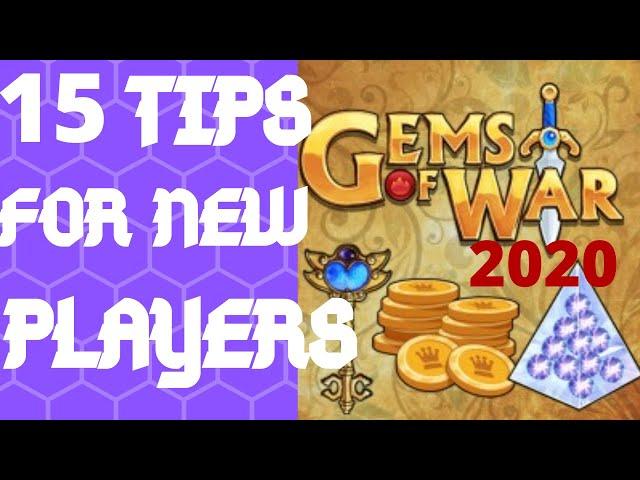 Gems of War: Top 15 Tips for Newer Players 2020 | Gems of War Beginner guide | New player tip tricks