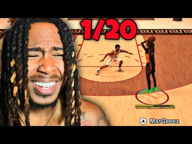 NBA 2K25 Proving Grounds BUT I CAN'T SHOOT!