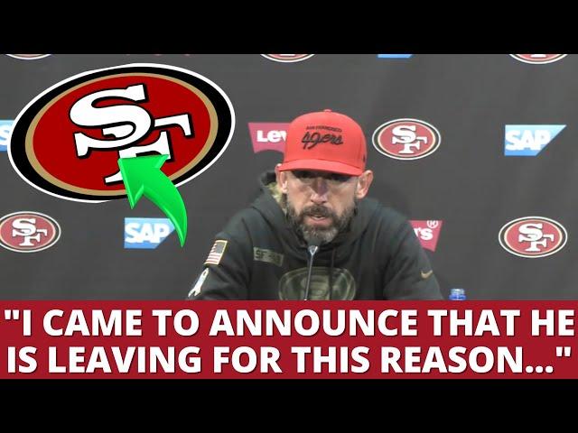 SHOCKED EVERYONE! JUST ANNOUNCED! NINERS STAR WAS FIRED! REASON CONFIRMED! 49ERS NEWS