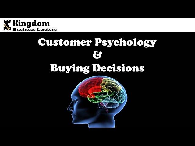 "Consumer Psychology and Buying Decisions" Paul Morris