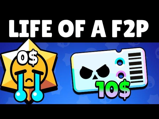 Life of a F2P Player in Brawl Stars